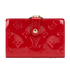 Louis Vuitton Pomme D'Amour French Wallet, &pound;220, Accessories, Red, Patent Leather, Front view
